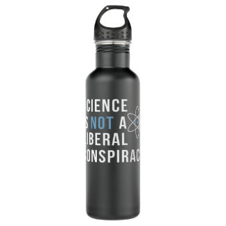Figuring Things Out Funny Science Themed Stainless Steel Water Bottle