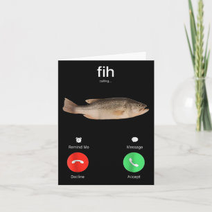 Fih Calling Remind Me Message Decline Accept Phone Card