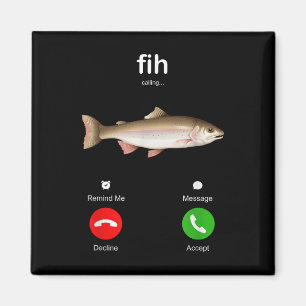 Fih Calling Remind Me Message Decline Accept Phone Magnet