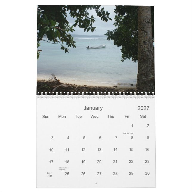 Fiji 2010 calendar (Jan 2027)