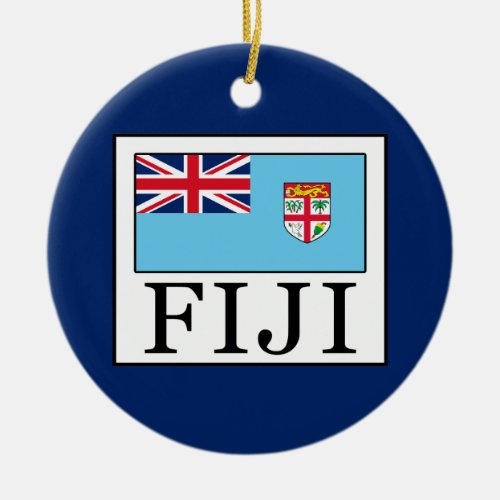Fiji Ceramic Ornament