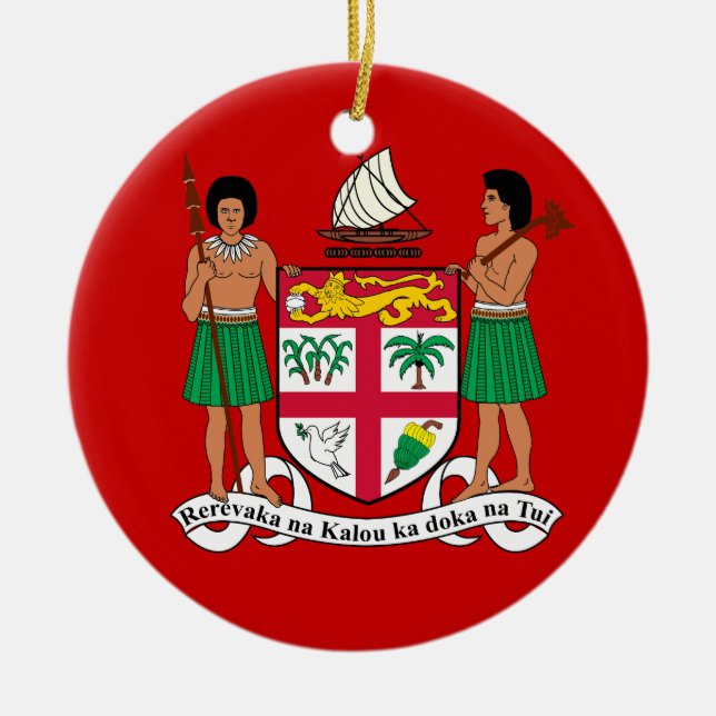 FIJI* Christmas Ornament (Front)