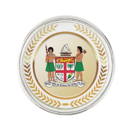 Fiji Coat of Arms Lapel Pin