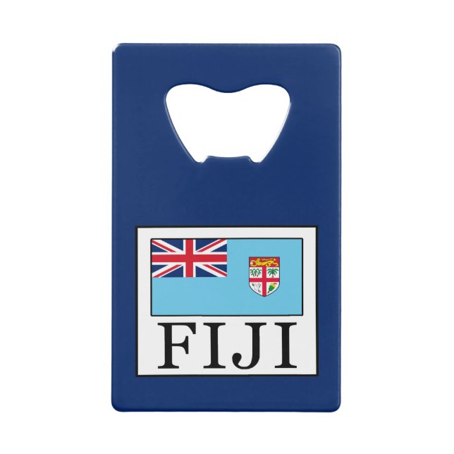 Fiji Credit Card Bottle Opener (Front)