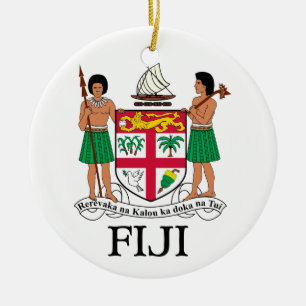 FIJI - emblem / flag / coat of arms / symbol Ceramic Ornament