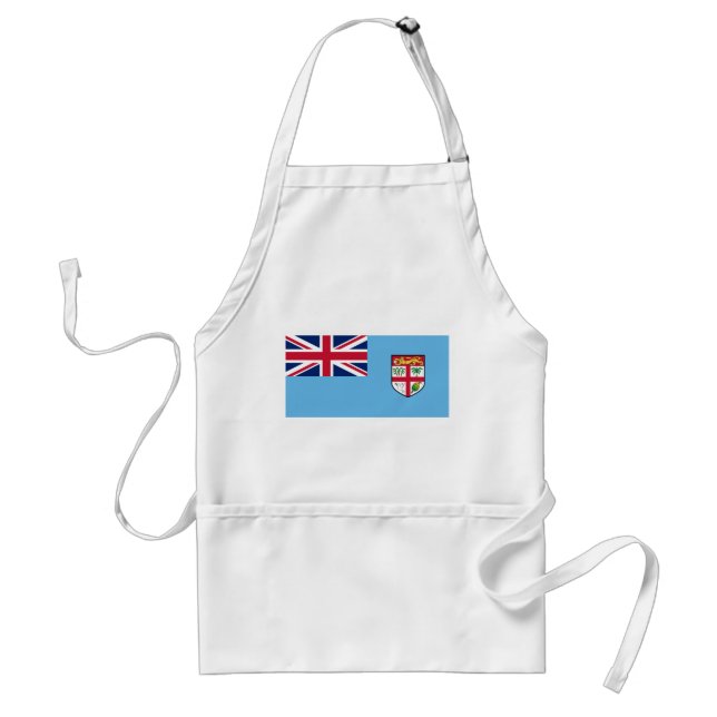 Fiji Flag Adult Apron (Front)