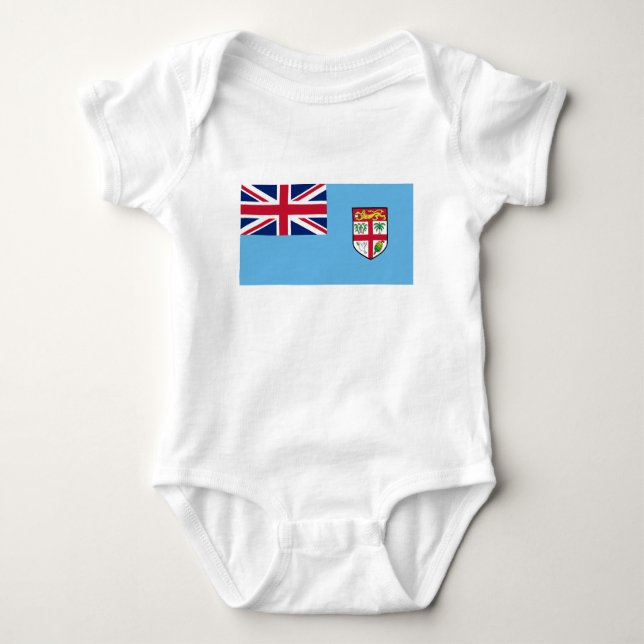 Fiji Flag Baby Bodysuit (Front)