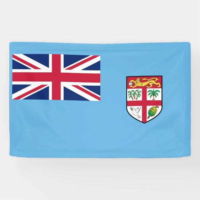Fiji Flag Banner (Horizontal)