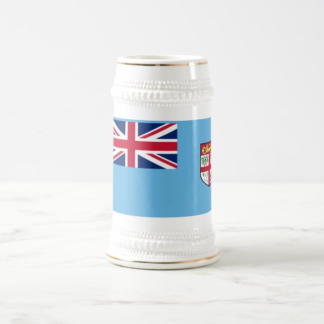 Fiji Flag Beer Stein (Center)
