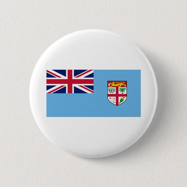 Fiji Flag Button (Front)