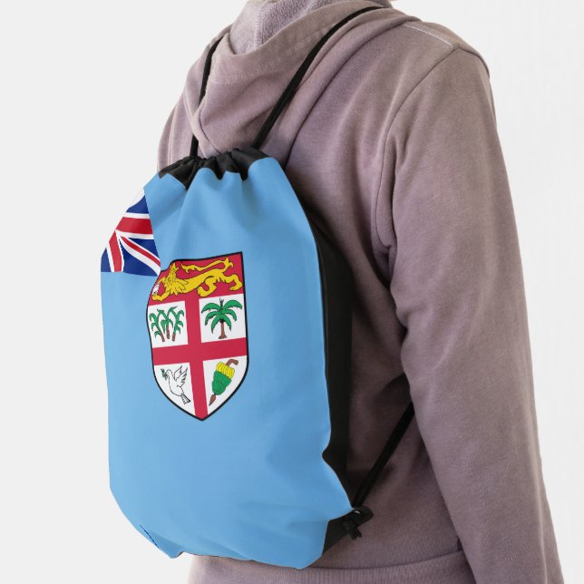 Fiji flag drawstring bag (Insitu)