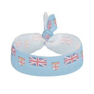 Fiji Flag Elastic Hair Tie
