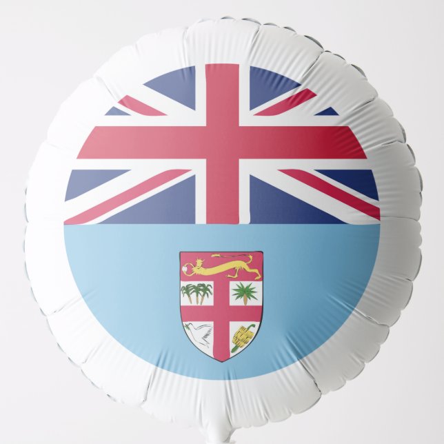 Fiji Flag Emblem Balloon (Front)