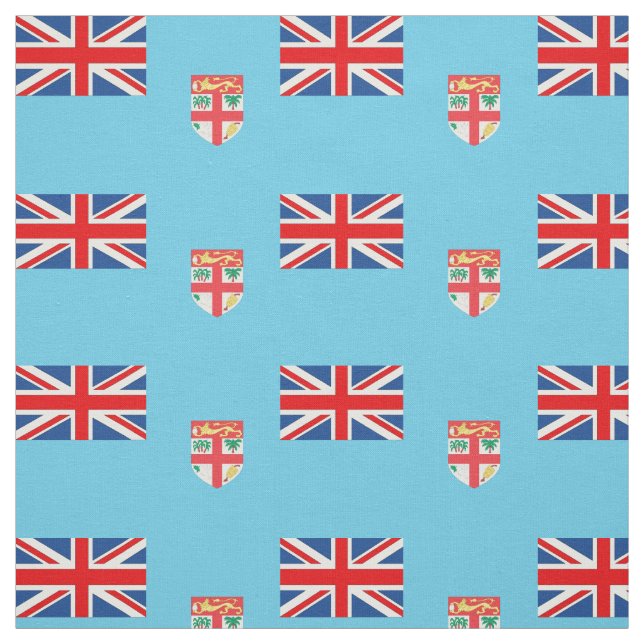 Fiji Flag Fabric (Swatch)