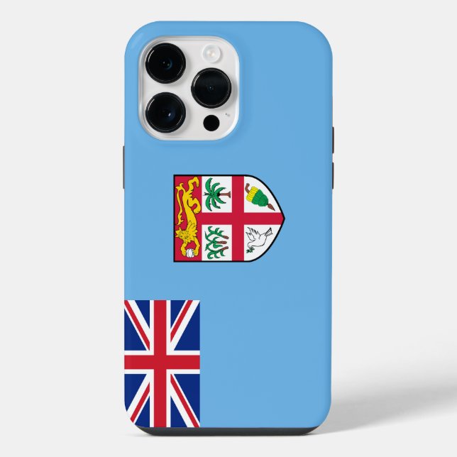 Fiji flag iphone case (Back)