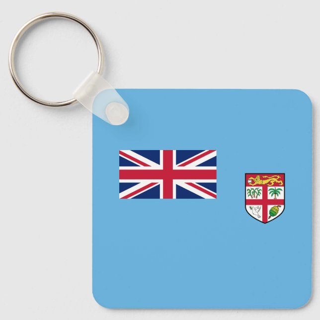Fiji Flag Keychain (Front)