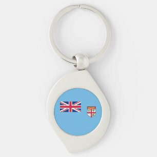 Fiji Flag Keychain