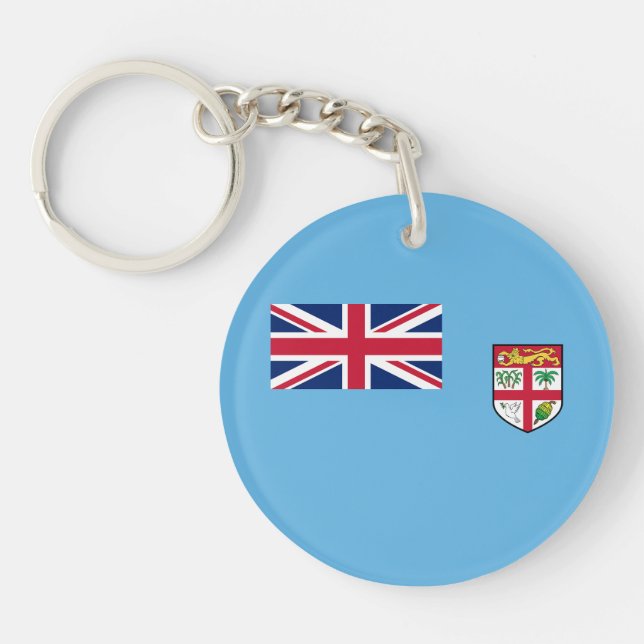 Fiji Flag Keychain (Front)