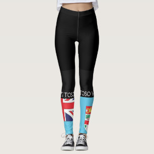 Fiji Flag Legging