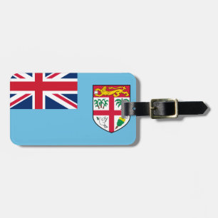 Fiji Flag Luggage Tag