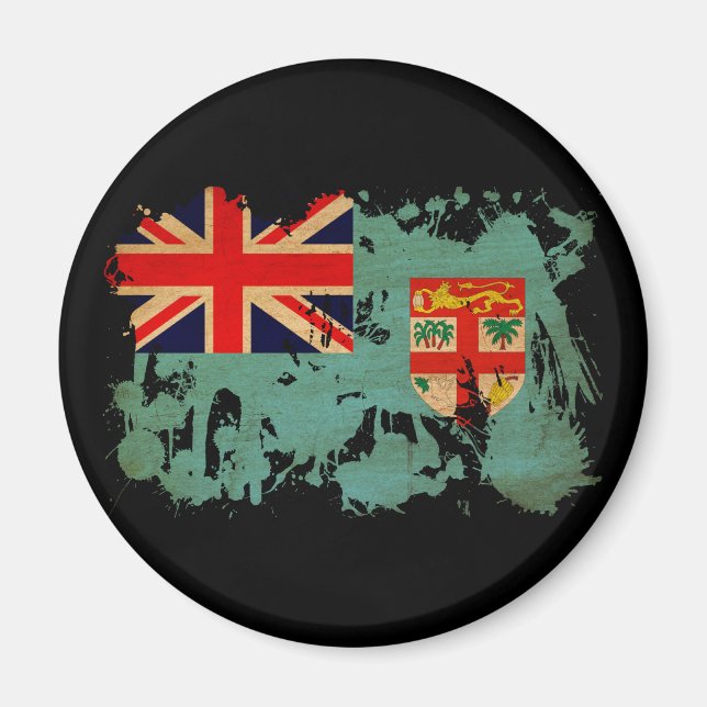 Fiji Flag Magnet (Front)