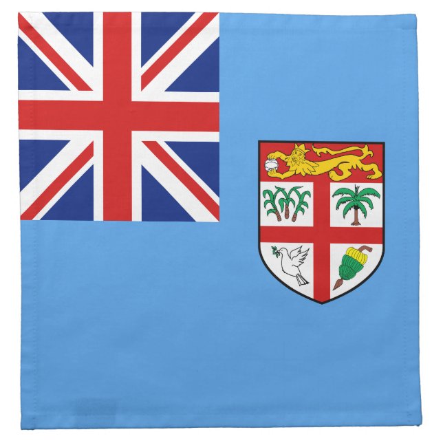 Fiji Flag Napkin (Front)