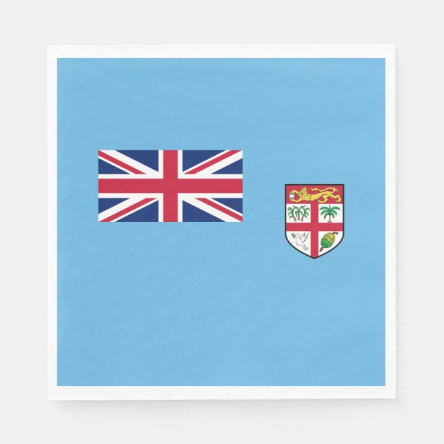 Fiji Flag Napkins (Front)