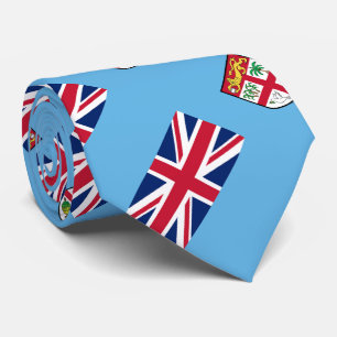 Fiji Flag Neck Tie