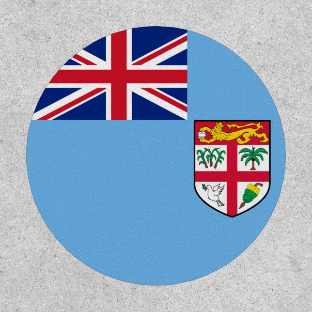 Fiji flag patch (Front)