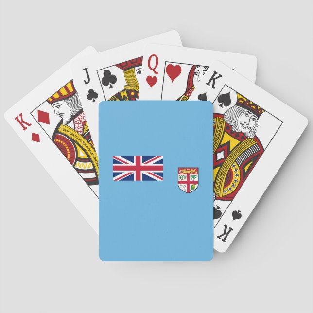 Fiji Flag Poker Cards (Back)