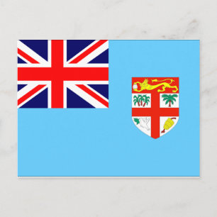 Fiji Flag Postcard