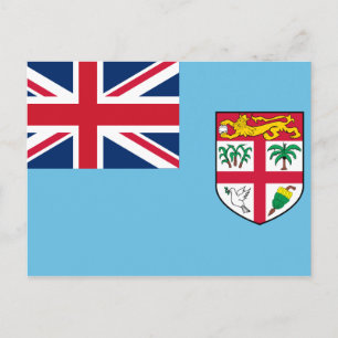Fiji Flag Postcard