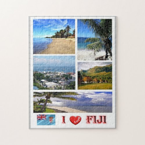 Fiji _  I Love _ Jigsaw Puzzle