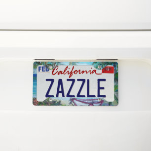 Fiji Island - License Plate Frame