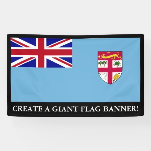 Fiji Islands Flag Banner