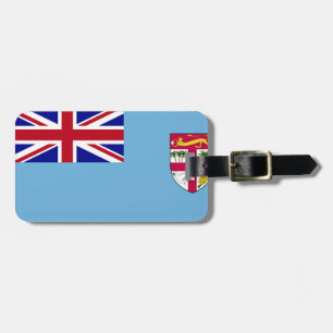 Fiji Islands Flag Luggage Tag