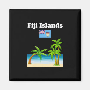 Fiji Islands Lover Travel Souvenir Fijian Flag Vac Magnet