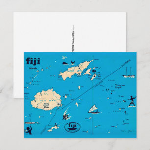 Fiji Islands Postcard