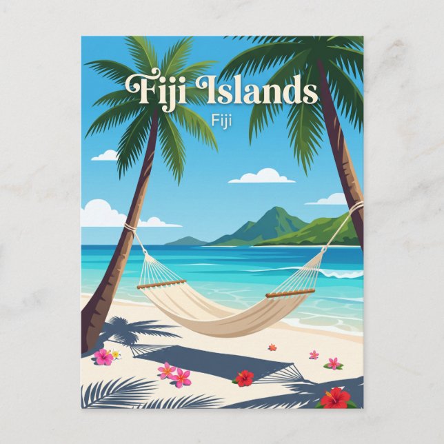 Fiji Islands Postcard (Front)