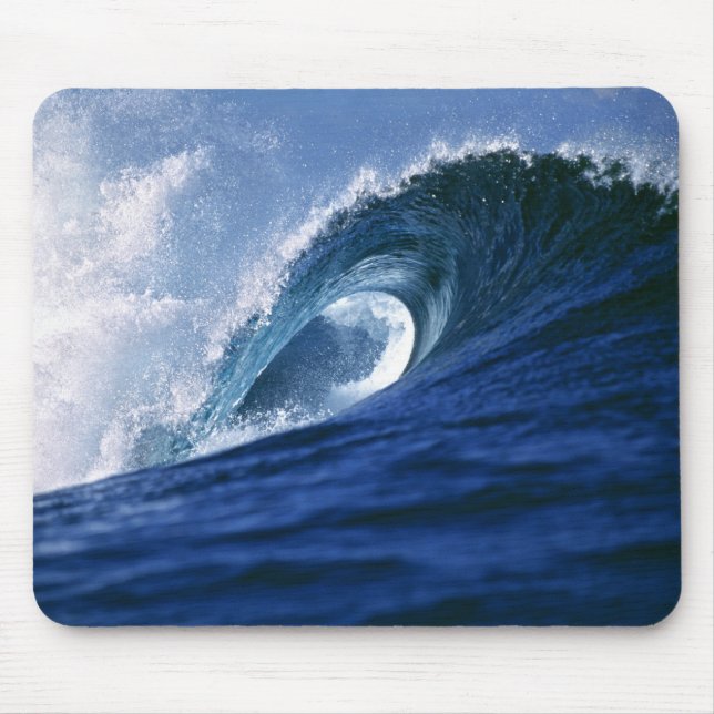 Fiji Islands, Tavarua, Cloudbreak. A wave Mouse Pad (Front)
