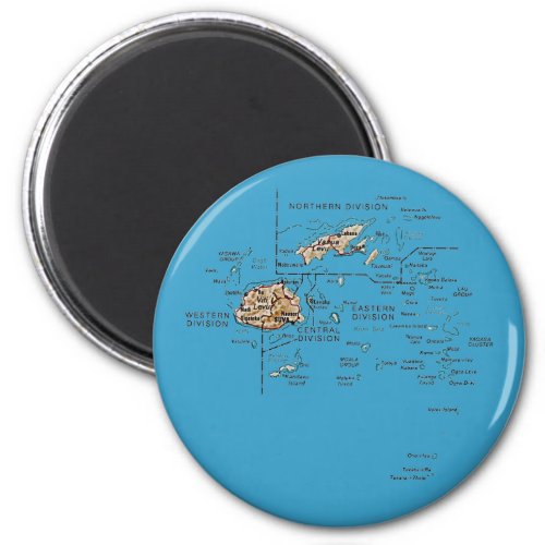 Fiji Map Magnet
