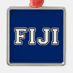 Fiji Metal Ornament