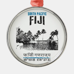 Fiji Metal Ornament