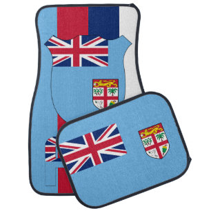 Fiji National Flag Patriotic Car Floor Mat