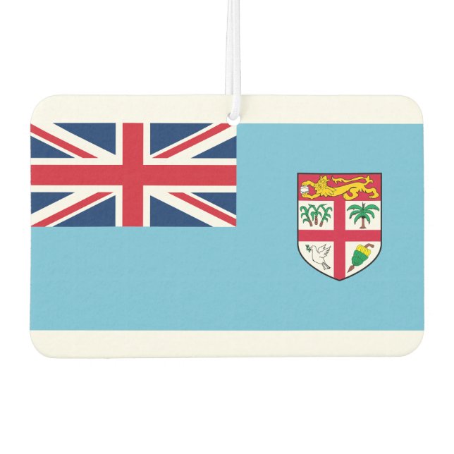 Fiji National World Flag Air Freshener (Front)
