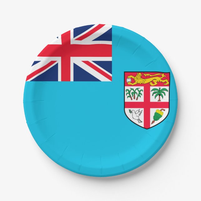 Fiji Paper Plates (Front)