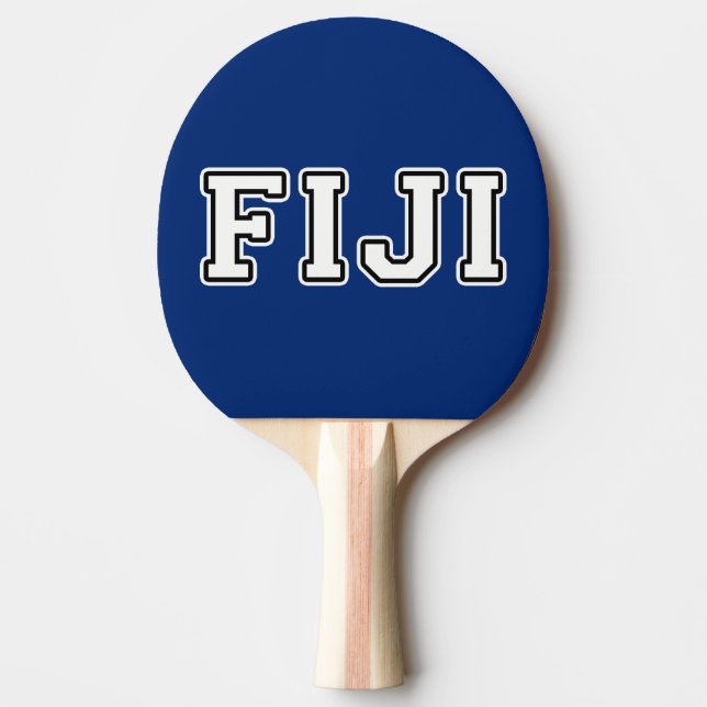 Fiji Ping-Pong Paddle (Front)