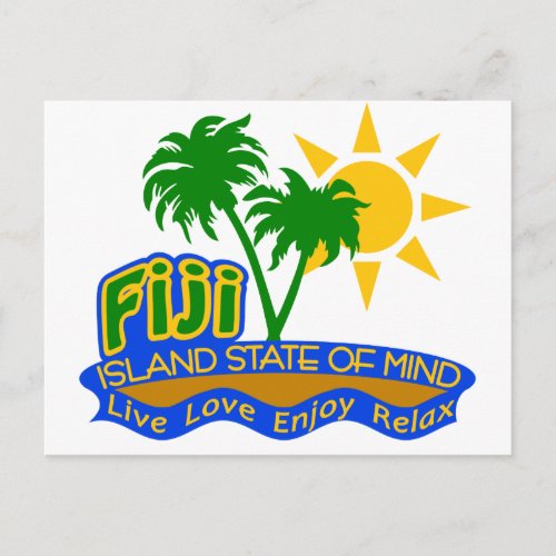 Fiji State of Mind postcard