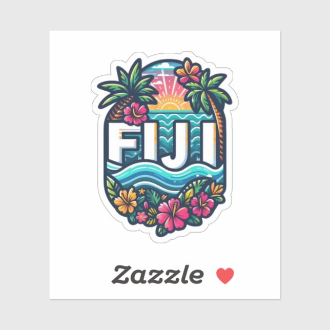 Fiji Sticker (Sheet)