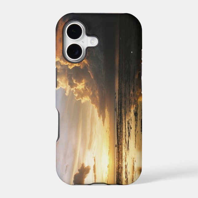Fiji sunset 3 iphone case (Back)